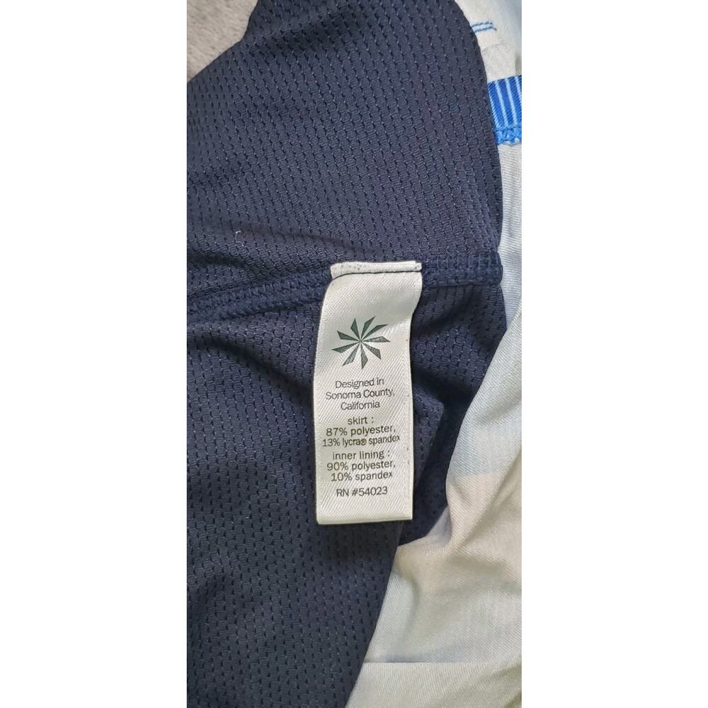 Athleta Electric Geo Sport Sz M Speed Skort Pleated Tennis Golf Skirt Womens - Picture 6 of 9